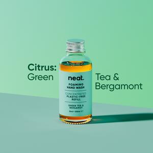 Neat Green Tea & Bergamot Foaming Hand Wash 30ml - gallery image 5