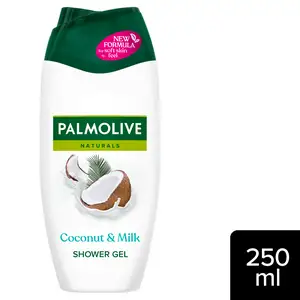 Palmolive Naturals Coconut Shower Gel Body Wash 250ml