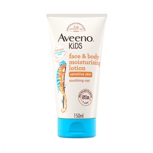 Aveeno Kids Moisturising Face & Body Lotion Kids Moisturiser 150ml - gallery image 2