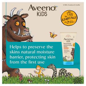 Aveeno Kids Moisturising Face & Body Lotion Kids Moisturiser 150ml - gallery image 3