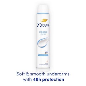 Dove Women Classic 48h Antiperspirant Deodorant 200ml - gallery image 3