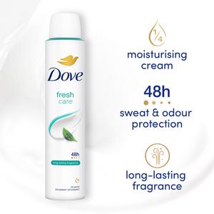 Dove Women Fresh 48h Antiperspirant Deodorant 200ml - gallery image 2