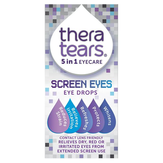THERA TEARS Screen Eyes Eye Drops 10Ml