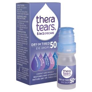 Theratears 5 in 1 Eyecare Dry or Tired Eye Drops 50+ 10ml - gallery image 2