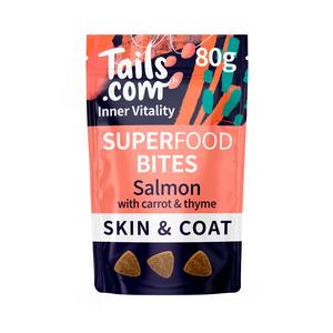 Tails.com Inner Vitality Superfood Bites Salmon with Carrot & Thyme 80g - gallery image 2