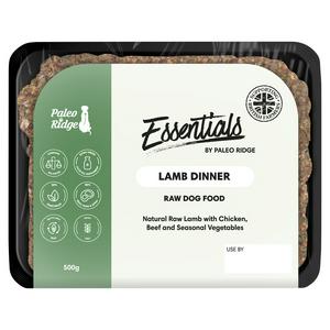 Paleo Ridge Essentials Pork Dinner Raw Dog Food 500g