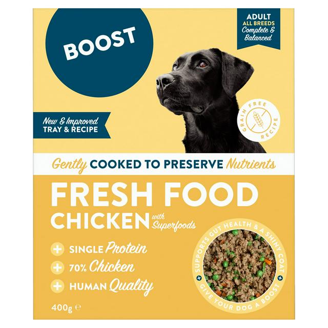 Boost Dog Food Chicken with Superfoods Complete Meal for Adult