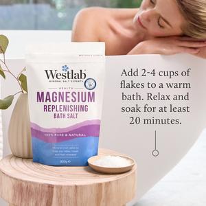 Westlab Health Magnesium Flakes Bath Soak 800g - gallery image 4