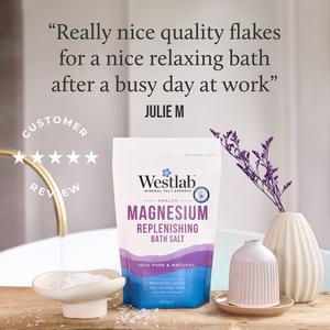 Westlab Health Magnesium Flakes Bath Soak 800g - gallery image 5