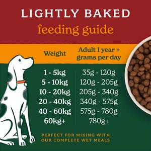 Forthglade Lightly Baked Natural Dry Dog Food Turkey Adult Dogs One Year+ 2kg - gallery image 6