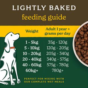 Forthglade Lightly Baked Natural Dry Dog Food Chicken Adult Dogs One Year+ 2kg - gallery image 5