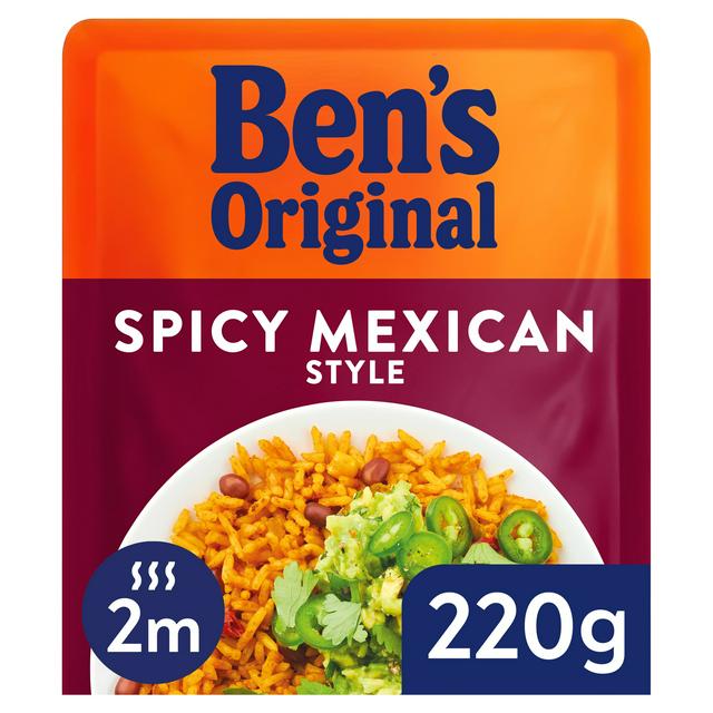Ben's Original Spicy Mexican Microwave Rice 220g - gallery image 1
