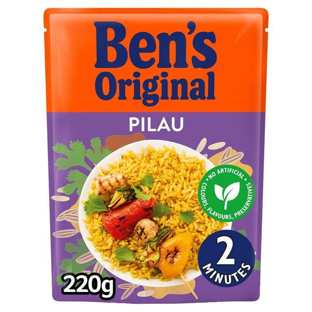 Ben's Original Pilau Microwave Rice 220g - gallery image 1