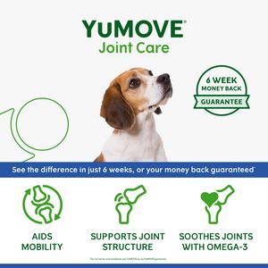 Yumove Joint Care Tasty Tablets For Senior Dogs x80 70.8g - gallery image 2