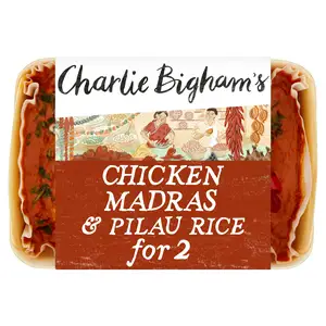 Charlie Bigham's Chicken Madras & Pilau Rice 800g