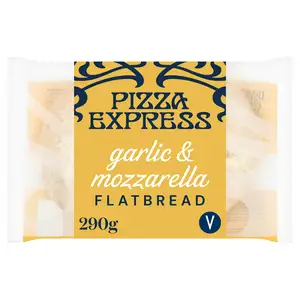 Pizza Express Garlic & Mozzarella Flatbread 290g