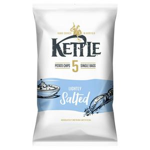 Kettle Chips Lightly Salted Multipack Crisps 5x25g