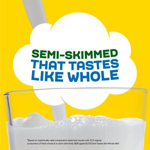 Arla BOB Semi Skimmed Milk That Tastes Like Whole 2L - gallery image 2