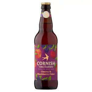 Cornish Orchards 4.0% Cherry & Blackberry Cider 500ml