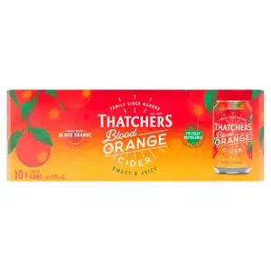 Thatchers Blood Orange Cider 10x330ml