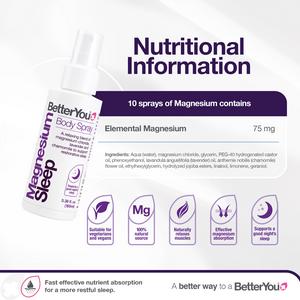 BetterYou Magnesium Sleep Body Spray 100ml - gallery image 4