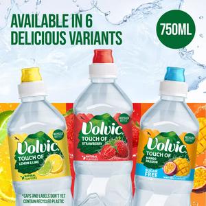 Volvic 750ml Touch of Fruit Sugar Free Cherry Flavoured Water - gallery image 4