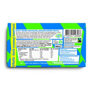 Tony's Chocolonely Dark Creamy Hazelnut Crunch 180g - gallery image 2