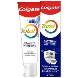 Colgate Total Advanced Teeth Whitening Toothpaste 75ml