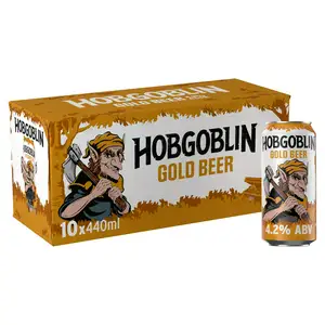 Hobgoblin Gold Beer x10 440ml