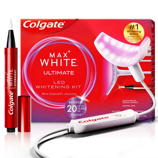 Colgate Max White Ultimate At Home LED Teeth Whitening Kit