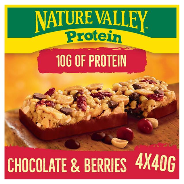 Nature Valley Protein Peanut & Chocolate Bars 4 x 40g