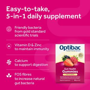 Optibac Probiotics 30 x Gut Health Gummies - gallery image 3