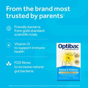 Optibac Probiotics 30 x Babies & Children Sachets - gallery image 3