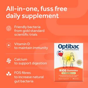 Optibac Probiotics 30 x Kids Gummies - gallery image 3