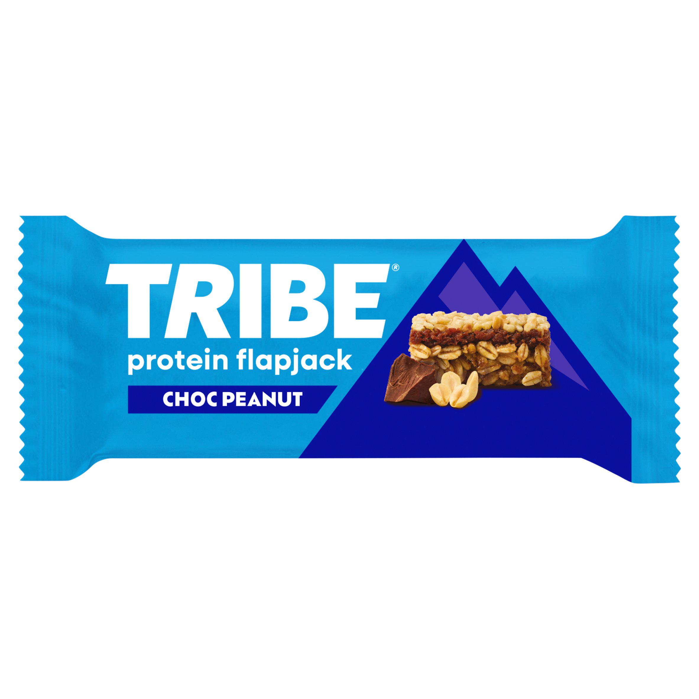 Tribe Choc Peanut Protein Flapjack 50g
