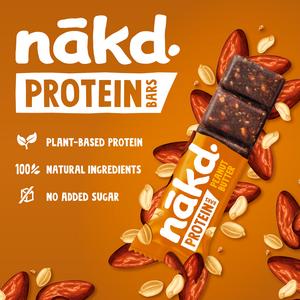 Nakd Peanut Butter Protein Bars 3x45g - gallery image 2