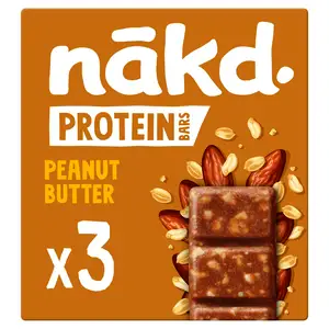 Nakd Peanut Butter Protein Bars 3x45g