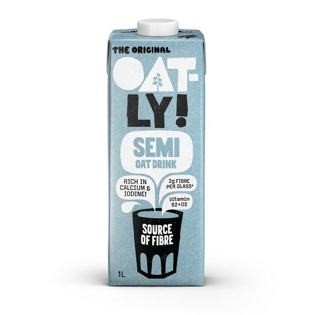 Oatly Semi Oat Drink Long Life 1L - gallery image 1