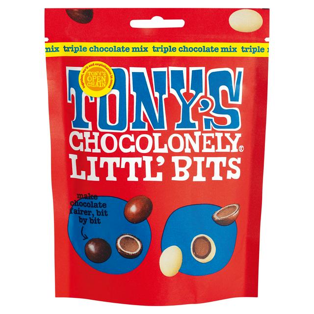 Tony's Chocolonely Littl' Bits Triple Chocolate Mix 100g - gallery image 1