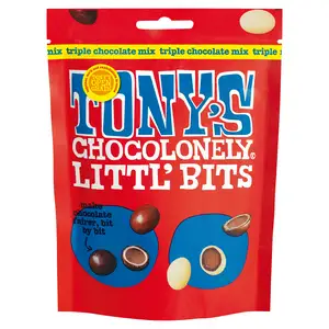 Tony's Chocolonely Littl' Bits Triple Chocolate Mix 100g