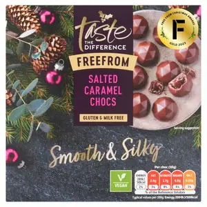 Sainsbury's Freefrom Salted Caramel Chocs, Taste the Difference 90g