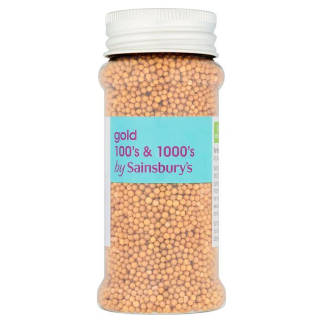 Sainsburys Sainsbury's Gold Hundreds & Thousands 80g