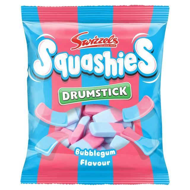 Swizzels Drumstick Squashies Bubblegum Flavour 140g - gallery image 1