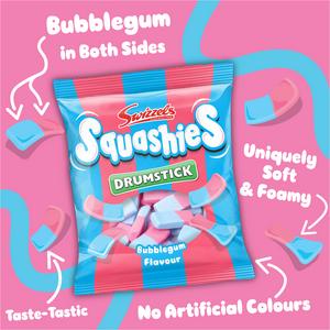 Swizzels Drumstick Squashies Bubblegum Flavour 140g - gallery image 2