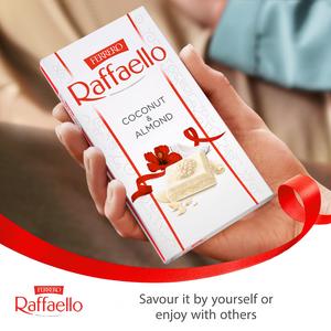 Ferrero Raffaello White Chocolate with Coconut & Almond Bar 90g - gallery image 4