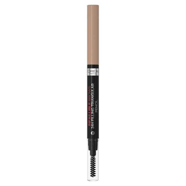 L'Oréal Paris Infallible 24H Brow Filling Triangular Pencil 6.0 Dark Blonde - gallery image 1