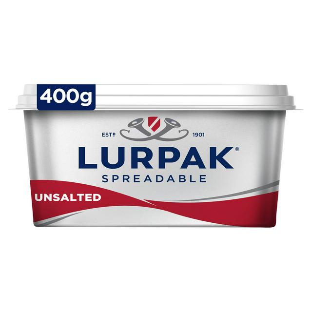 Lurpak Unsalted Spreadable Blend of Butter & Rapeseed Oil 400g - gallery image 1