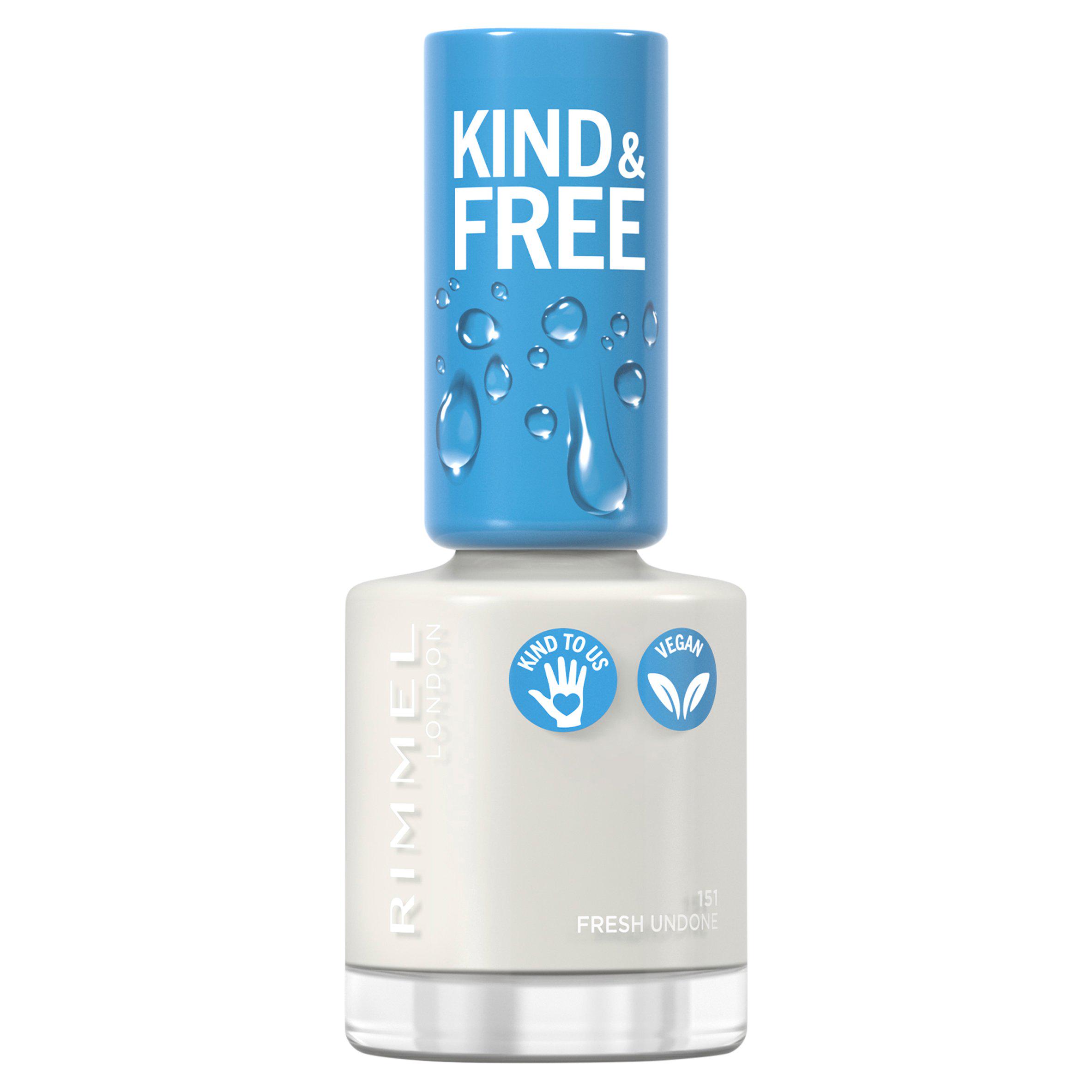 Rimmel London Kind & Free Nail Polish - Fresh Undone 8ml