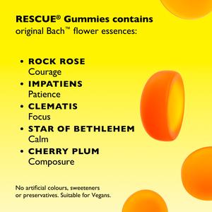 Bach Rescue Vegan Gummies Orange with Other Natural Flavours x60 - gallery image 4