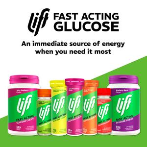 Lift Juicy Raspberry Fast Acting Glucose Chews x10 40g - gallery image 5